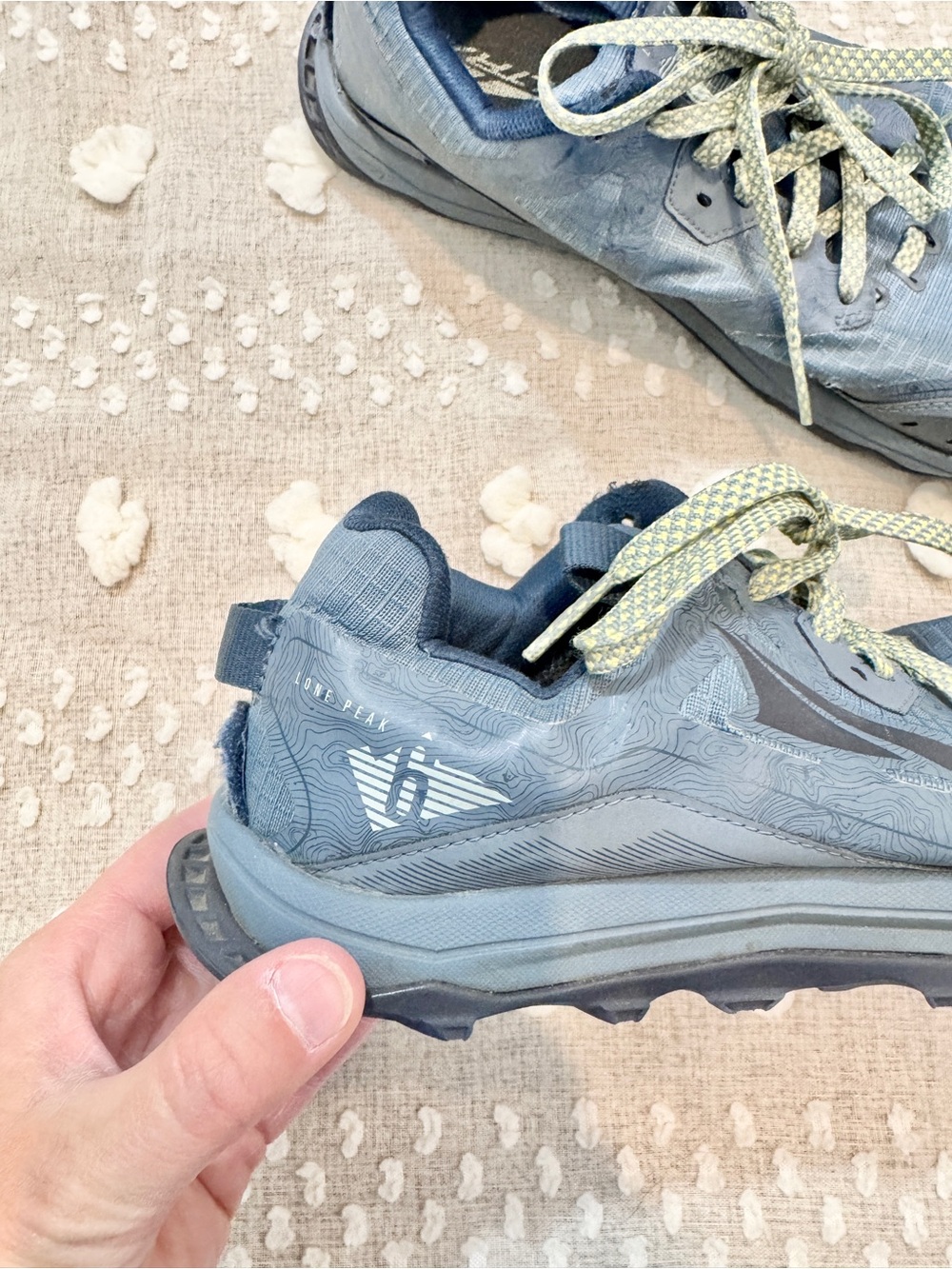 ALTRA Lone Peak 6 Gorpcore Trail Running Hiking Shoes Blue Women’s US 9 D57 - Picture 2 of 10